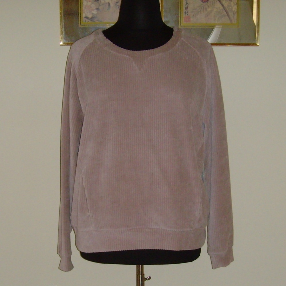 ZELLA XL Velour Pullover